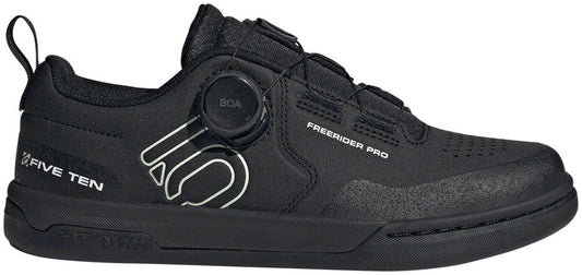 Five Ten Freerider Pro BOA Flat Shoes - Women's  Core BLK/Linen Green/FTWR White 10.5