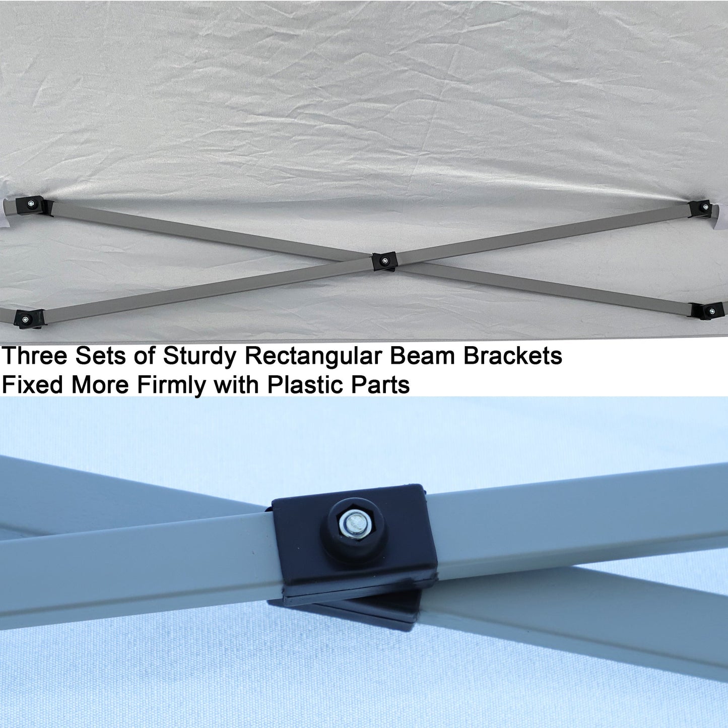 Outdoor 10x10 Ft Pop Up Gazebo Canopy Tent with Removable Sidewalls