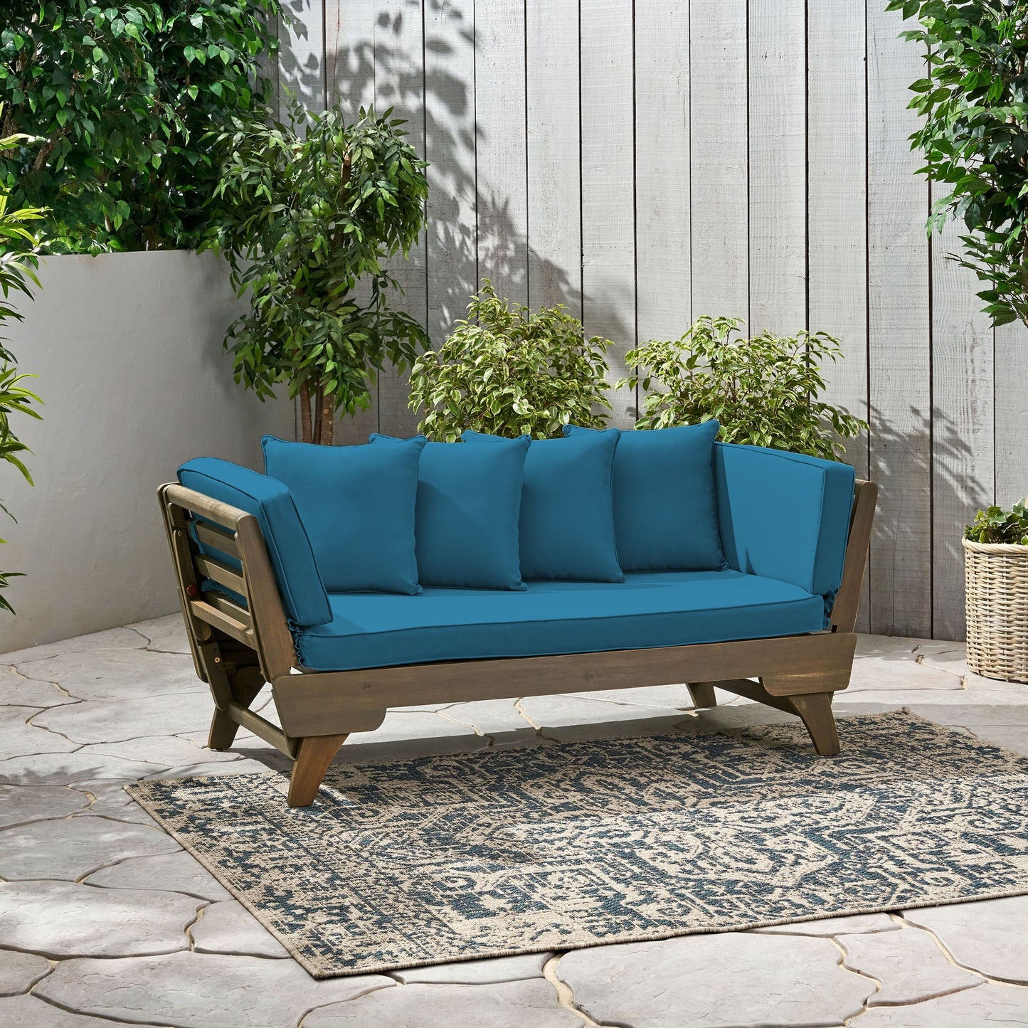 Ottavio Convertible Sofa Daybed With Water Resistant Cushions