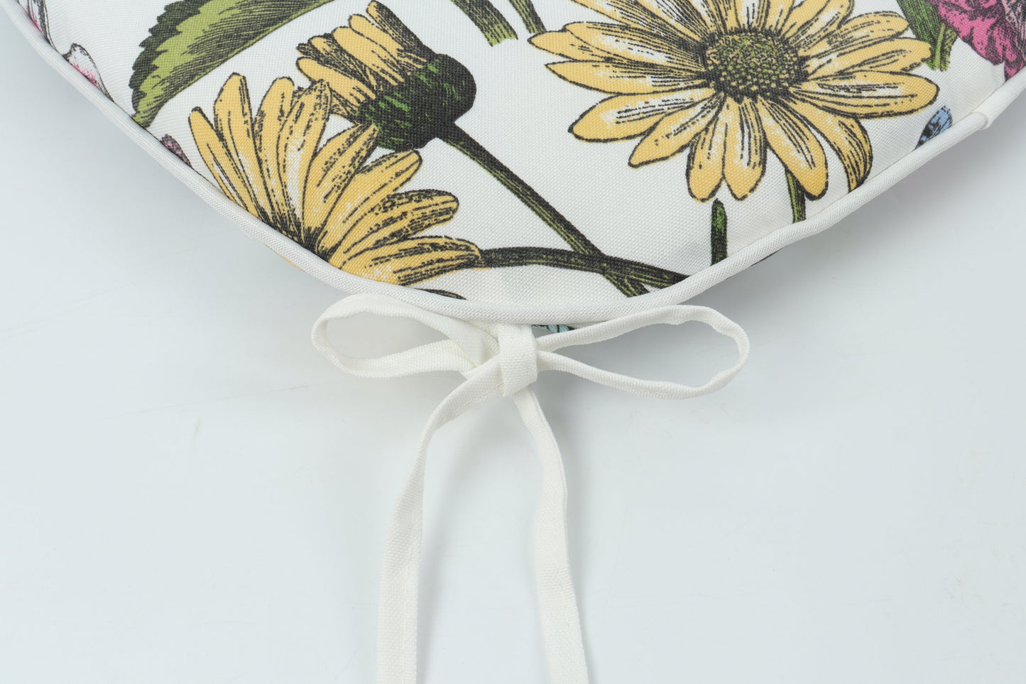 Outdoor Patio Chair Cushions - Botanical Floral Print
