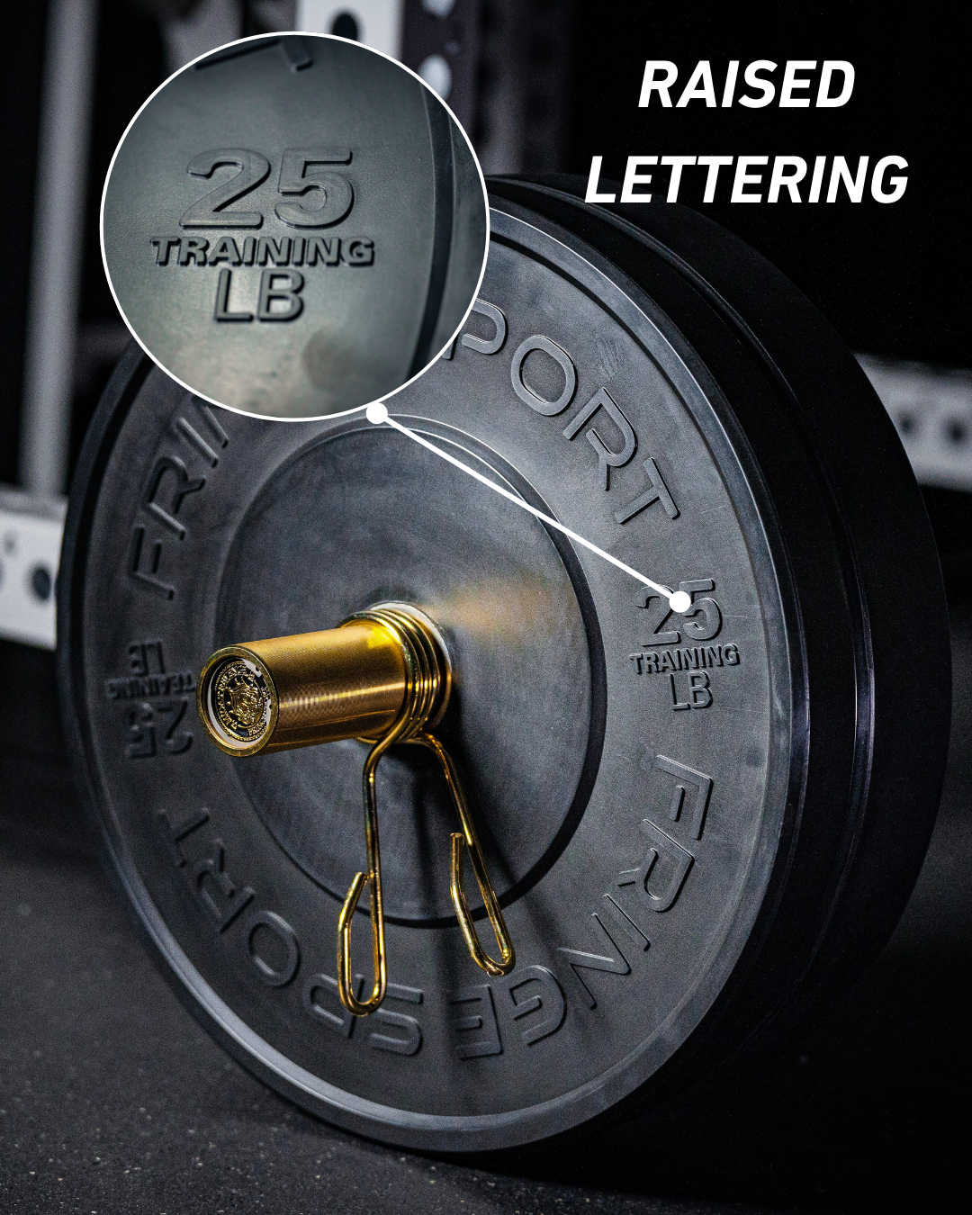 Fringe Sport Black Bumper Plate Set