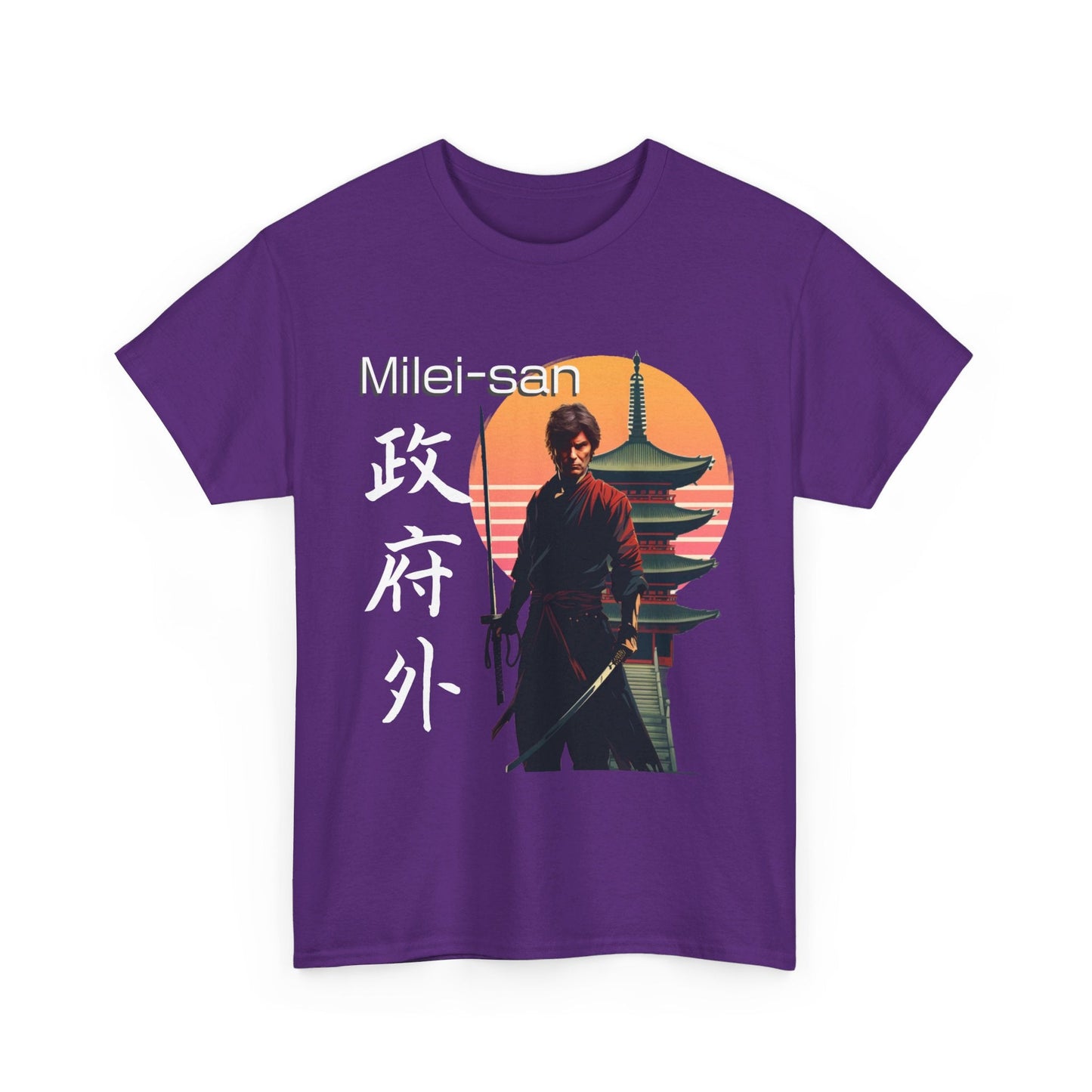 Shogun of Liberty: Milei-San Samurai Shirt - 4LibertyShop.com