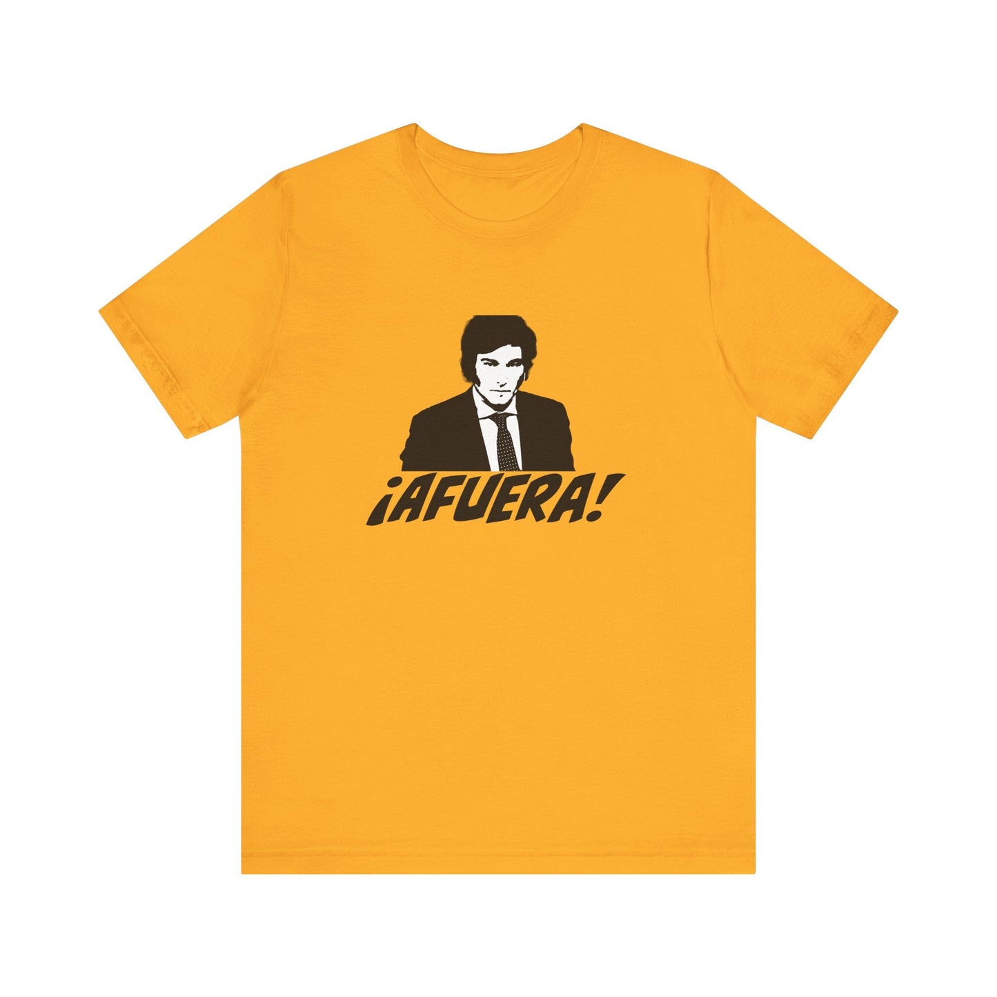 Walton & Johnson: Afuera! Javier Milei Unisex Jersey Tee - 4LibertyShop.com
