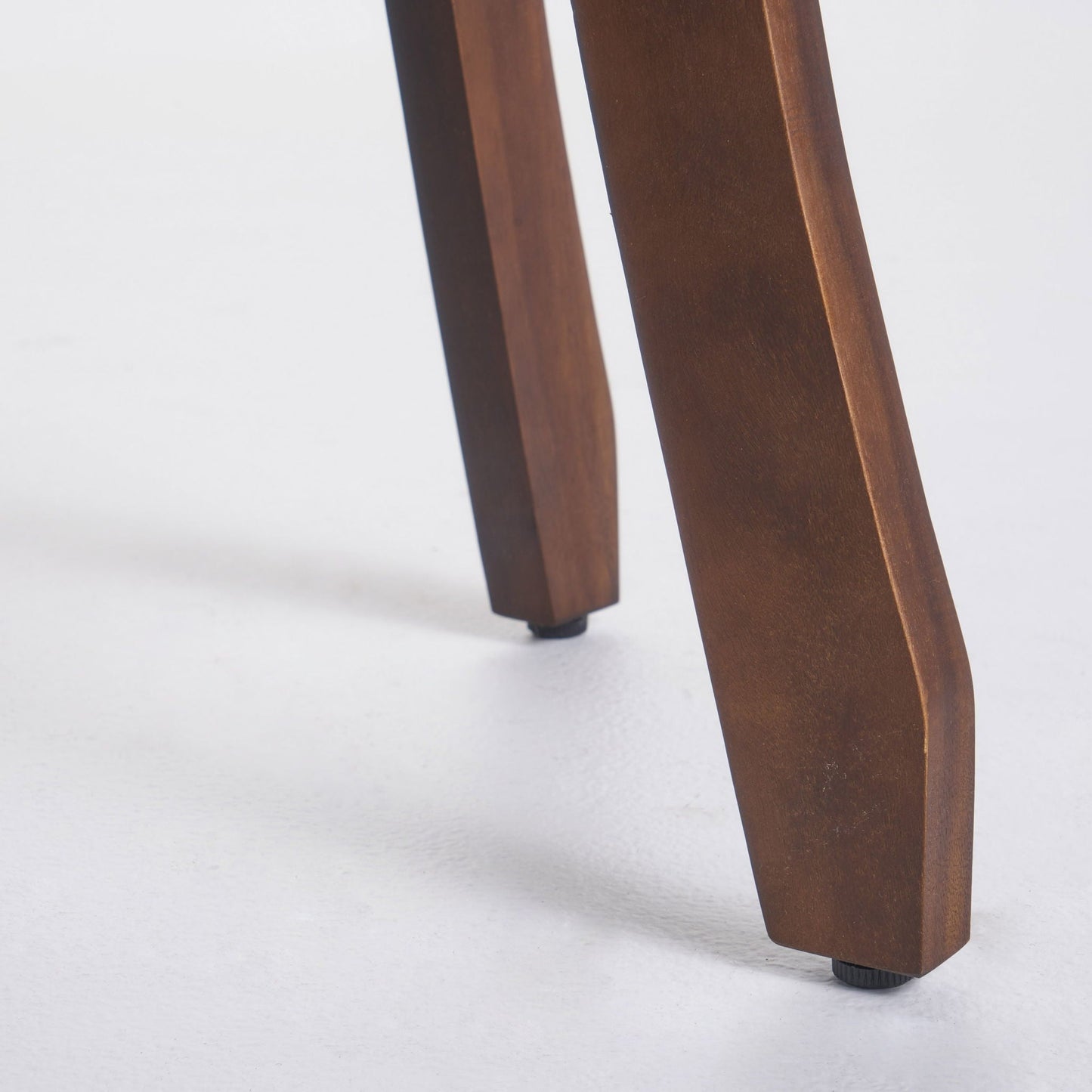 Primrose Outdoor Acacia Wood Barstools With Foot Rest (Set of 2) - Dark Brown