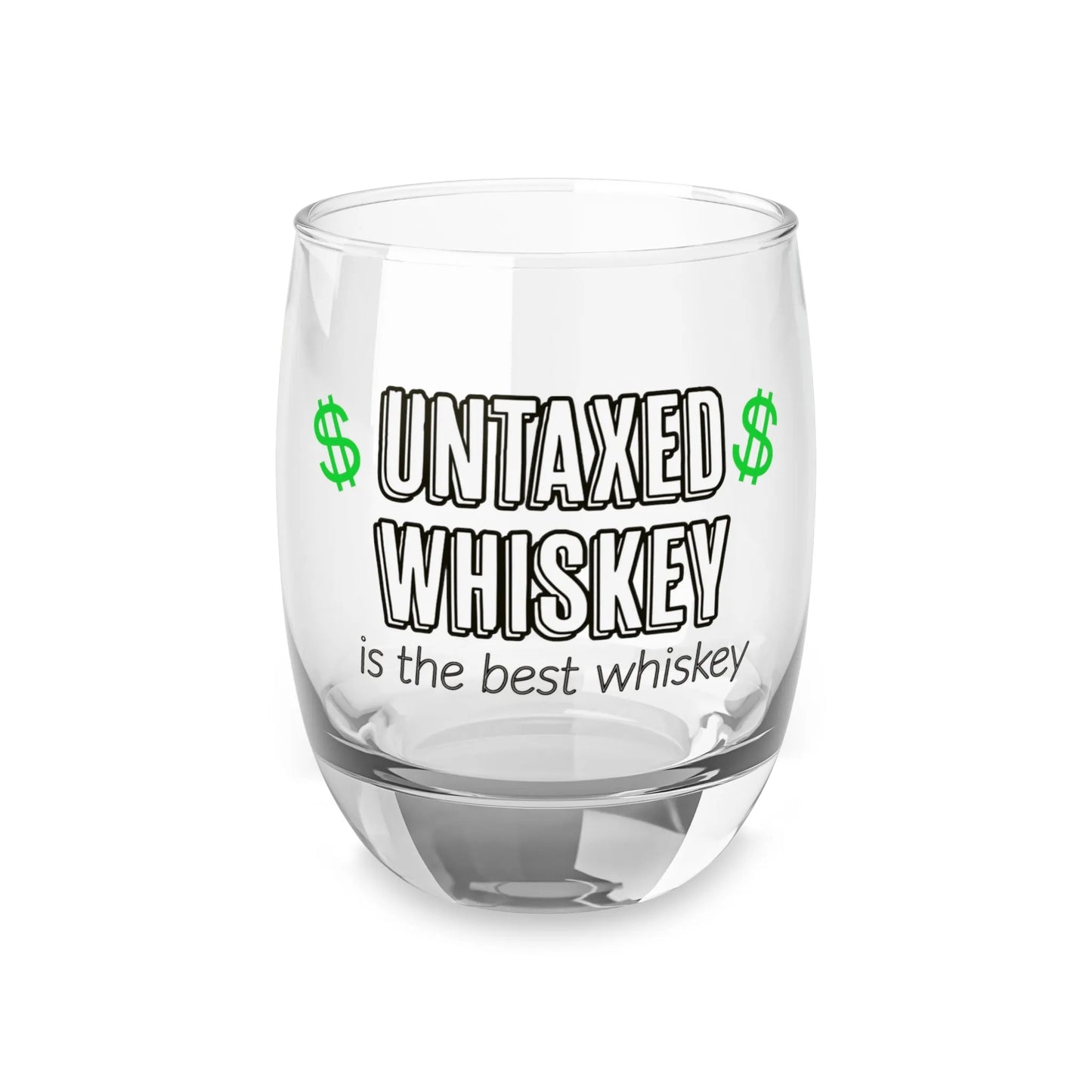 Untaxed Whiskey Glass - Patriotic Whiskey Rebellion Tumbler - 4LibertyShop.com