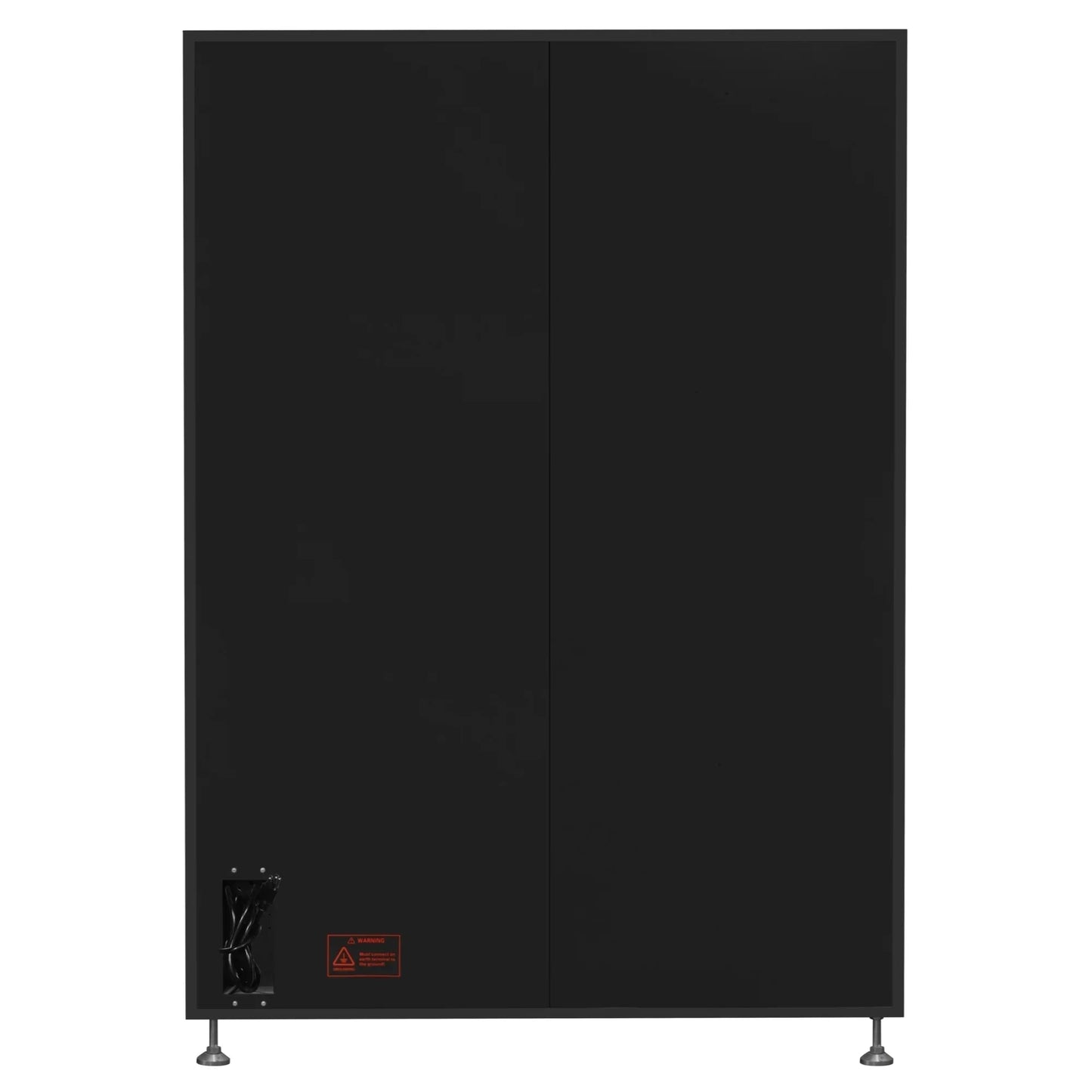 Kool More 50 in. 60-Slot Snack Vending Machine with 22-inch Touch Screen in Black, Non-Refrigerated.