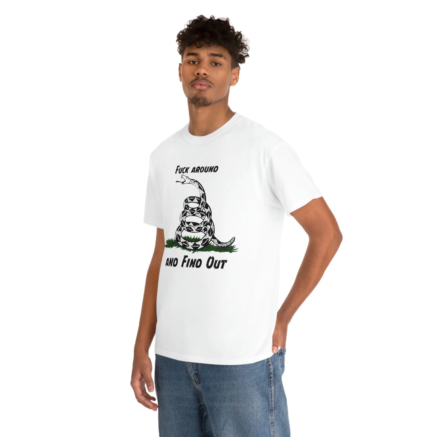 Walton & Johnson: FAFO Gadsden T-Shirt - 4LibertyShop.com