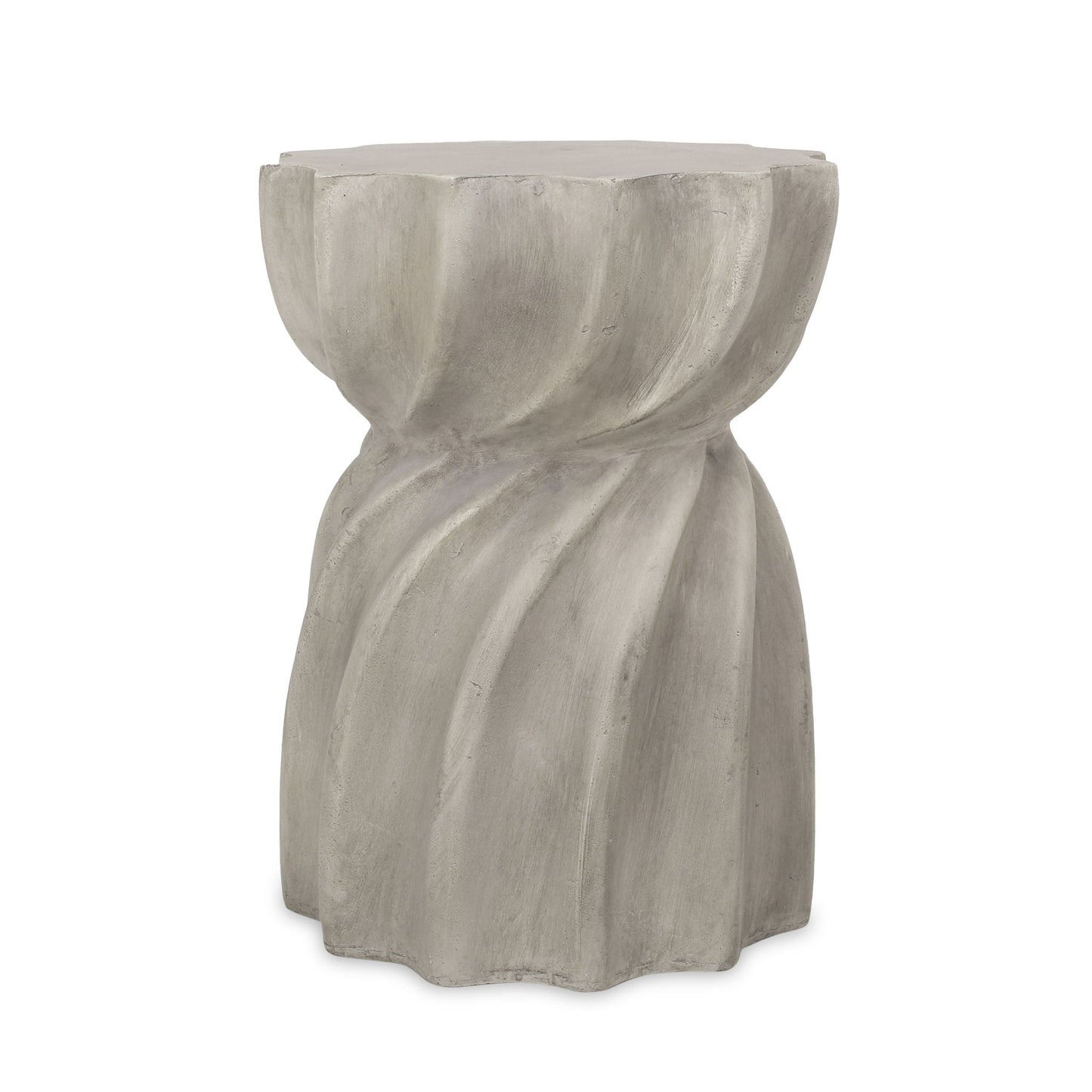 Modern Canis Side Table Outdoor Use - Gray