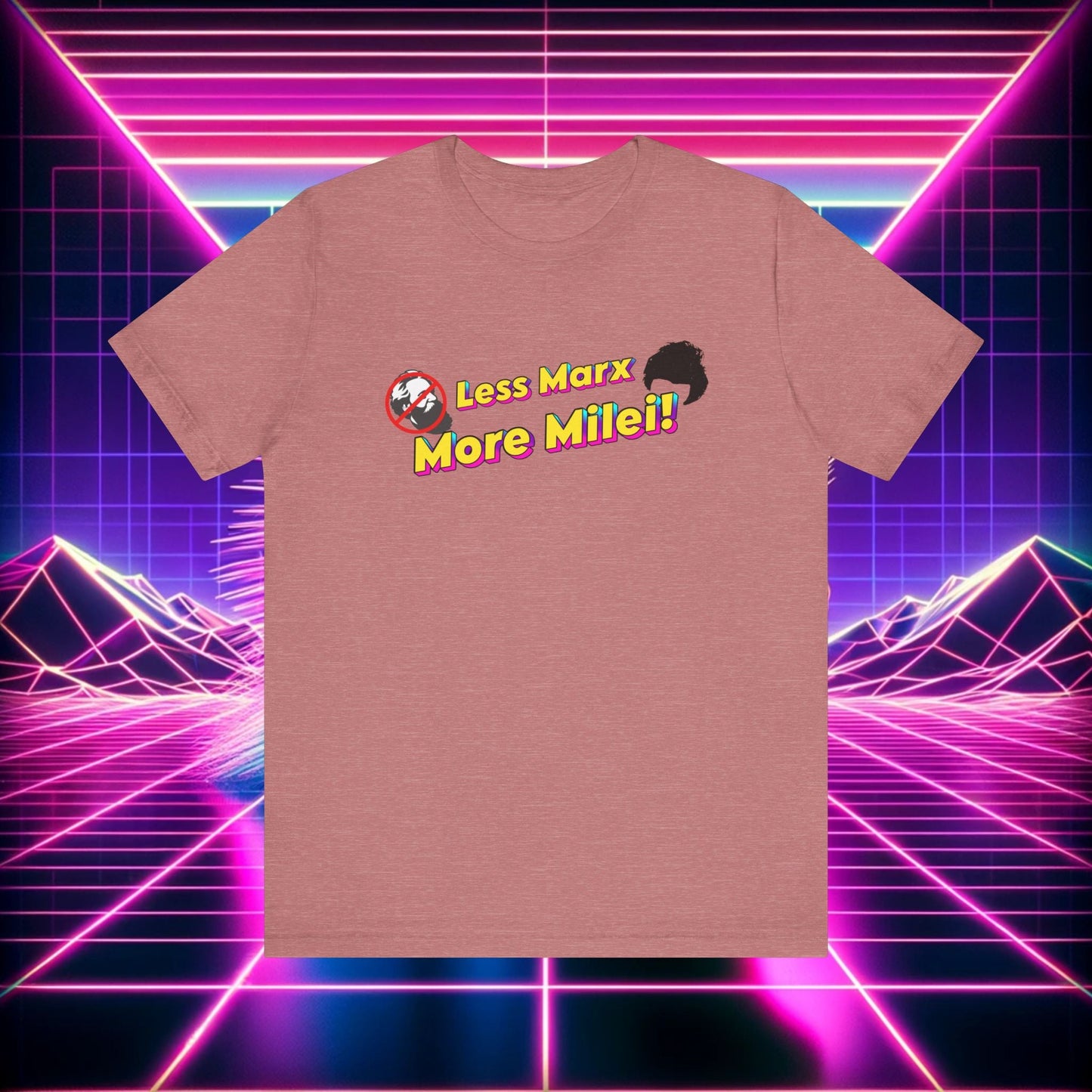 Less Marx More Milei T-Shirt - 4LibertyShop.com