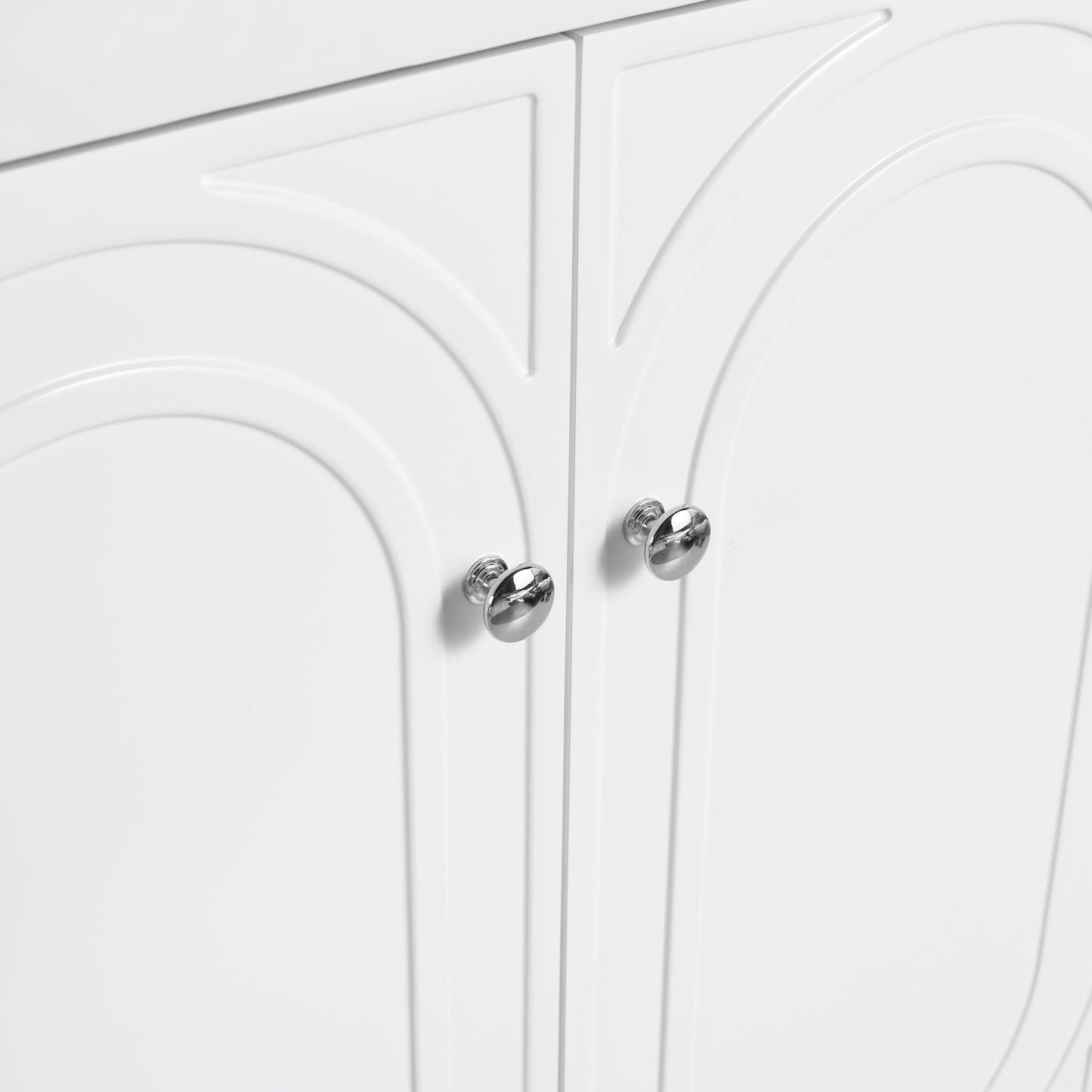 Modern Freestanding Bathroom Vanity With Soft Close Cabinet Doors
