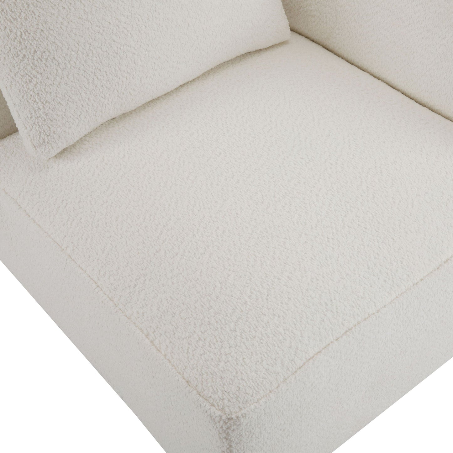 Chita Sectional Sofa 3 Seater With Light Strip - Beige