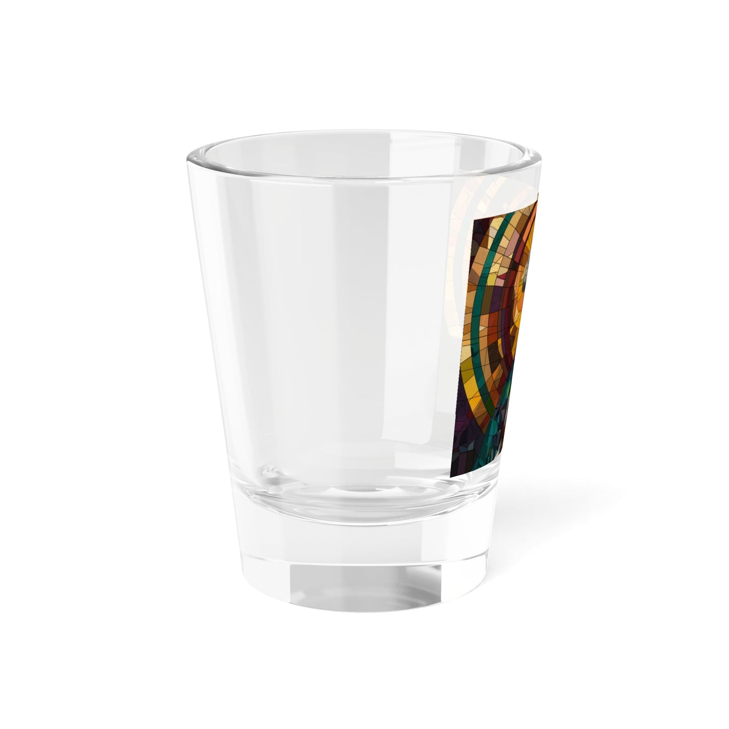 George Washington Stained Glass Shot Glass, 1.5oz - 4LibertyShop.com