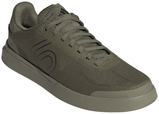 Five Ten Sleuth Deluxe Canvas Flat Shoes - Men's Focus Olive/Core BLK/Orbit Green 10.5