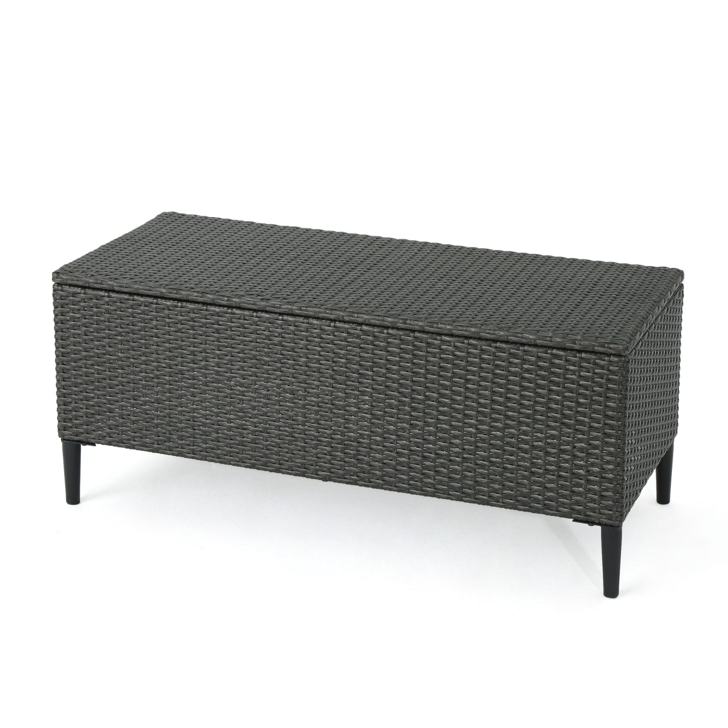 Rupert Storage Unit Resin Wicker Outdoor