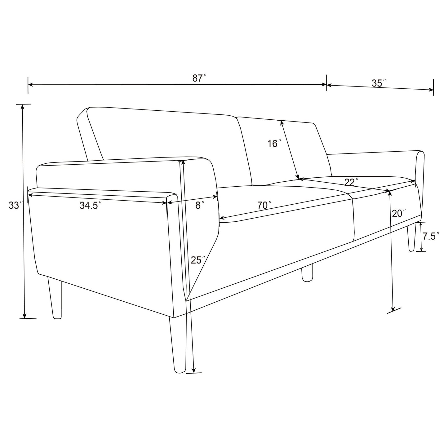 Andrena - Sofa Set