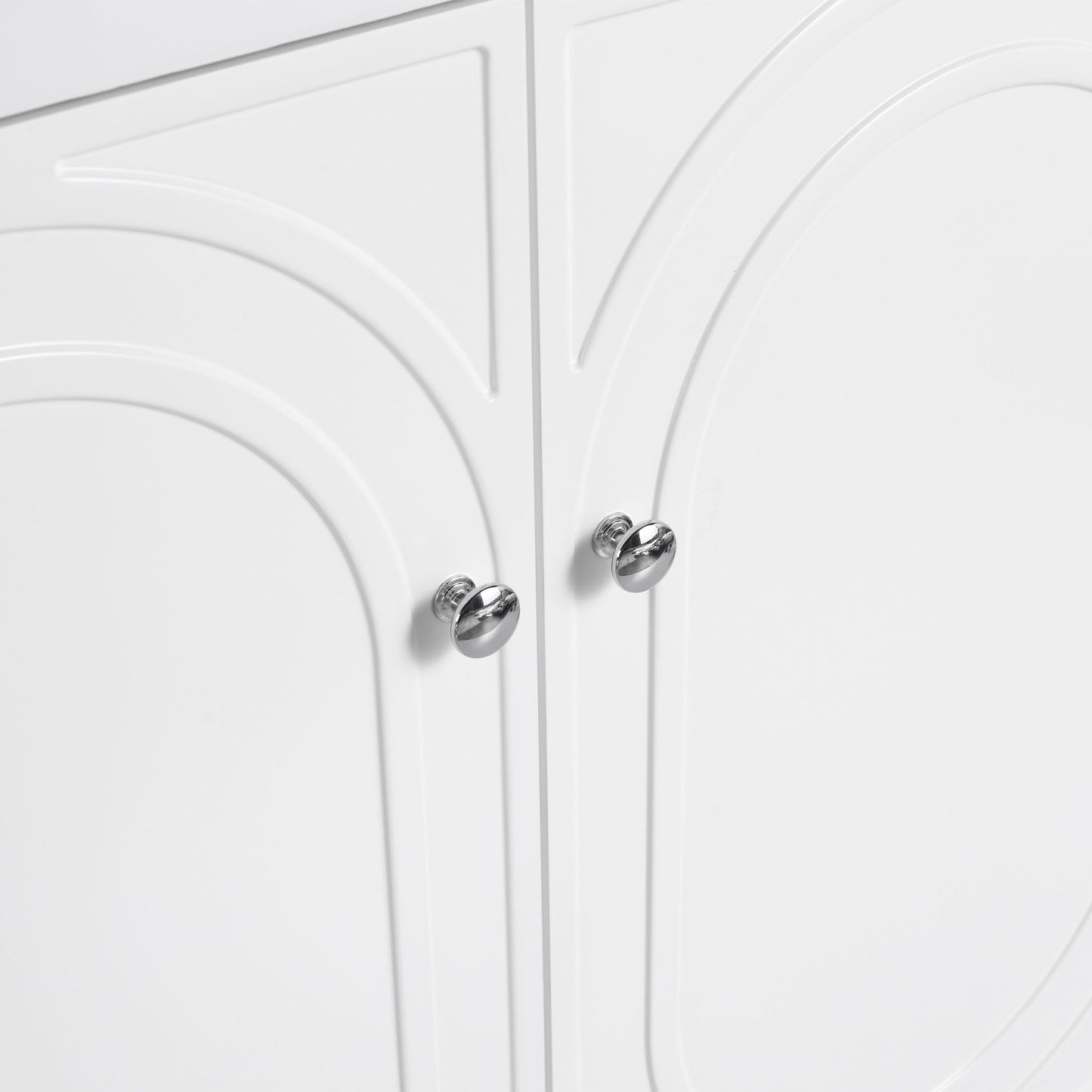 Modern Freestanding Bathroom Vanity With Soft Close Cabinet Doors