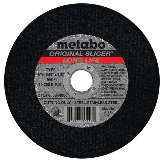 Metabo 655344000 6 In. x .045 Long Life Slicer