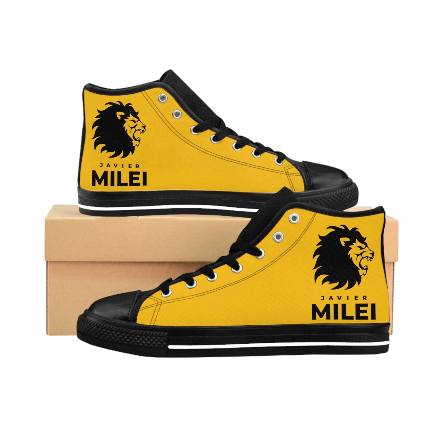 Lion of Argentina Javier Milei Sneakers - 4LibertyShop.com