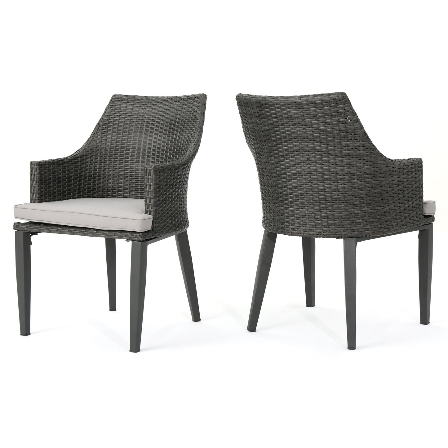 Hillhurst Outdoor Chair Set of 2 with Weather Resistant Cushions