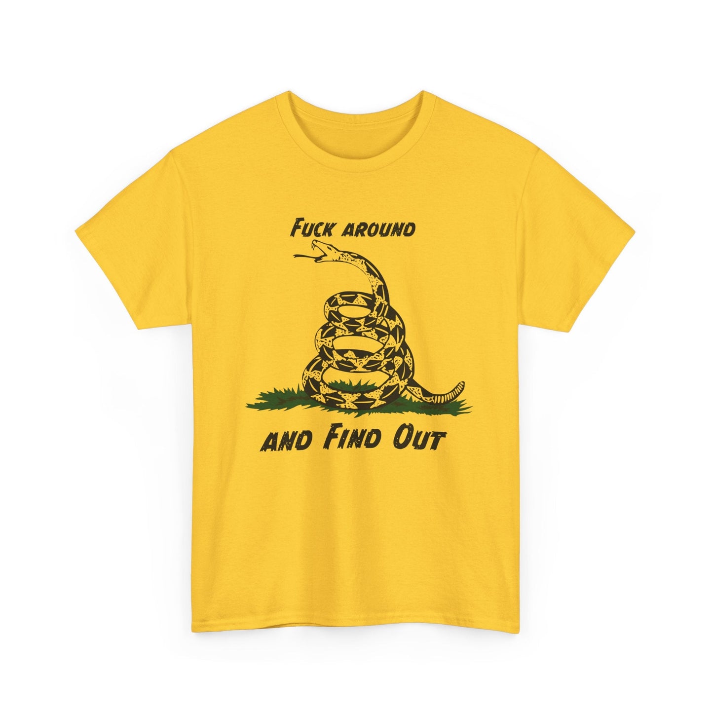 Walton & Johnson: FAFO Gadsden T-Shirt - 4LibertyShop.com