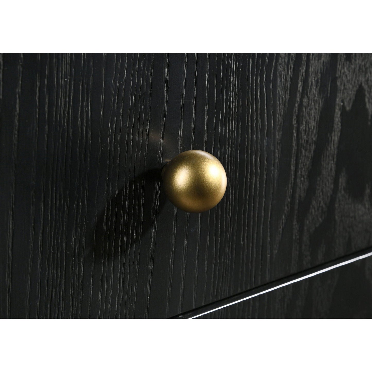 Anser - 3 Drawer Nightstand - Black