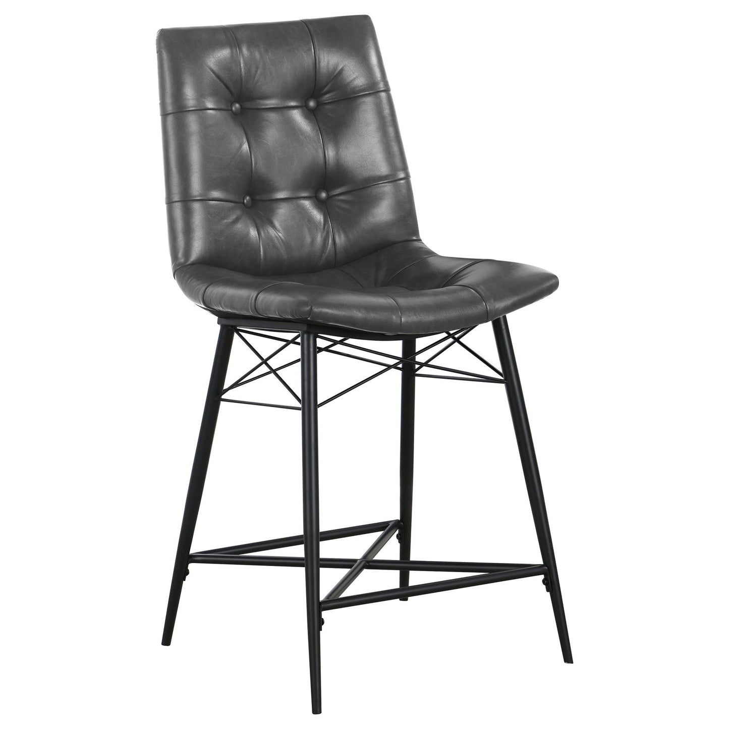 Counter Height Stools & Padded Seat (Set of 2)