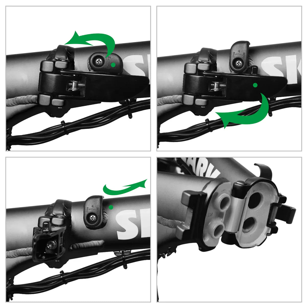 Nakto Skylark 2 Electric Bike 500W - Black