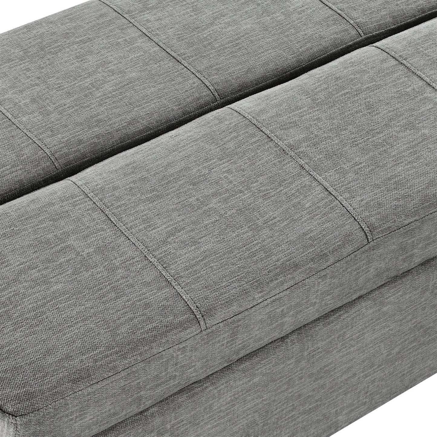 Twin Size Folding Ottoman Sleeper Bed With Mattress Convertible Guest Bed