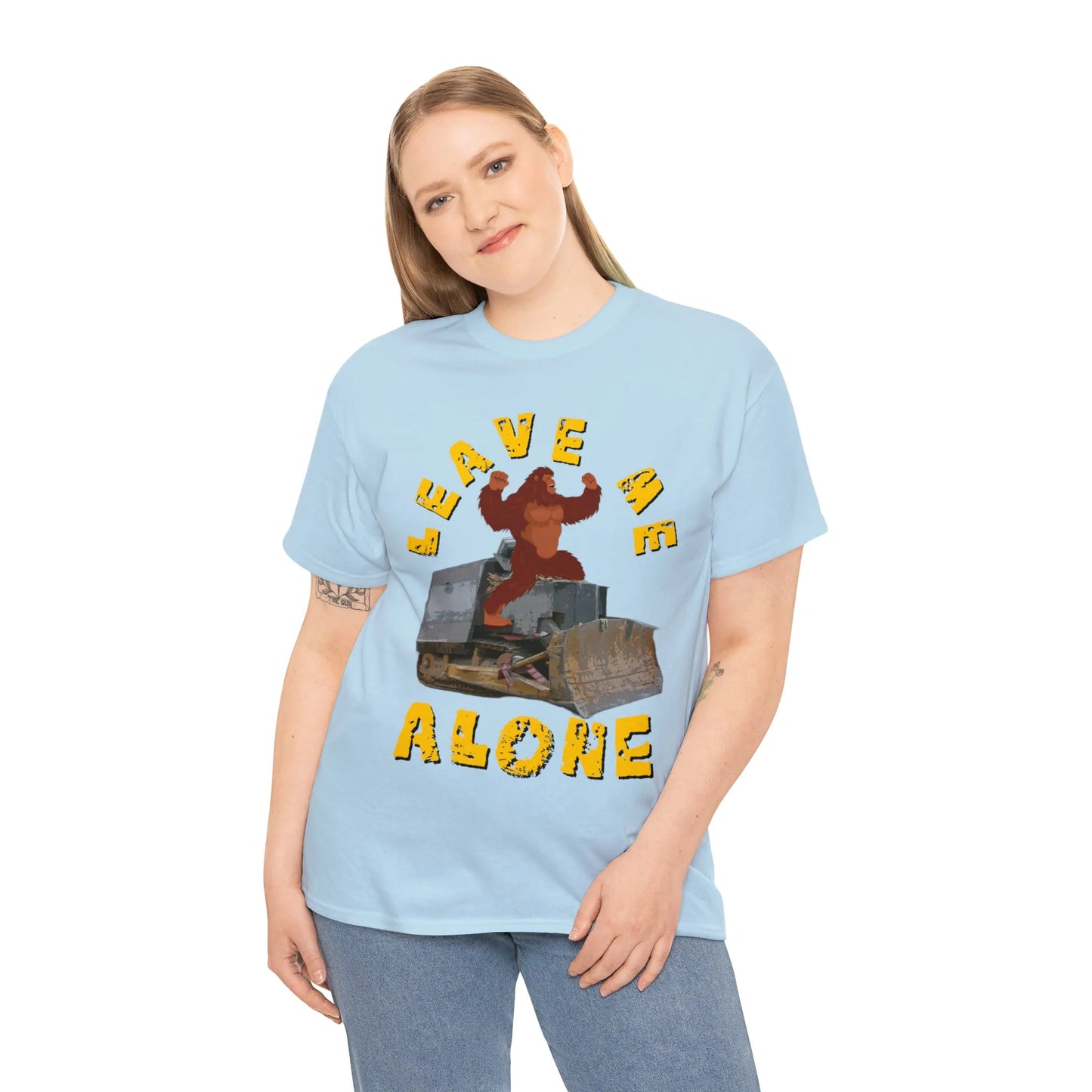 Leave Me Alone Bigfoot Killdozer T-Shirt
