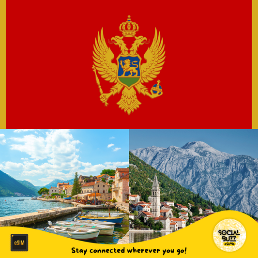 Montenegro eSIM Internet Data Plan