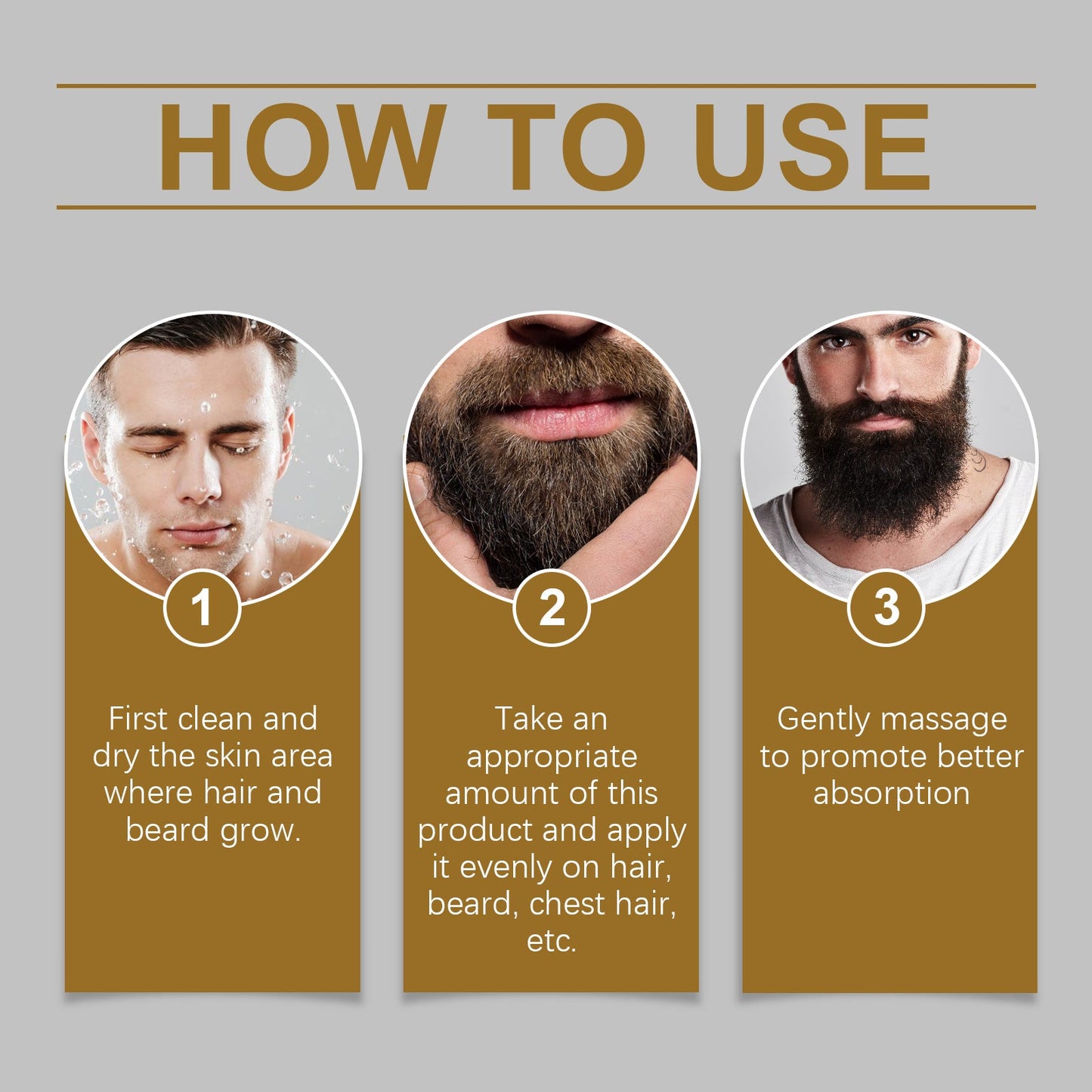 Volumizing Hair Care, Men's Hair And Beard Care Hair Repair Essence Oil