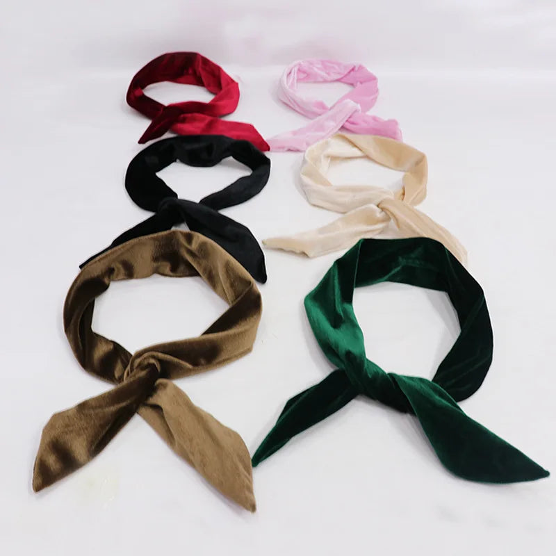 Fabric butterfly knot headband cute rabbit ear headdress headband and headband