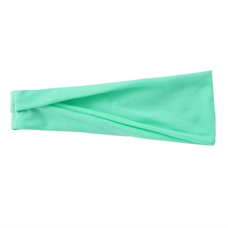 Sports headband women's yoga headband men's running headband sweat absorbing headscarf