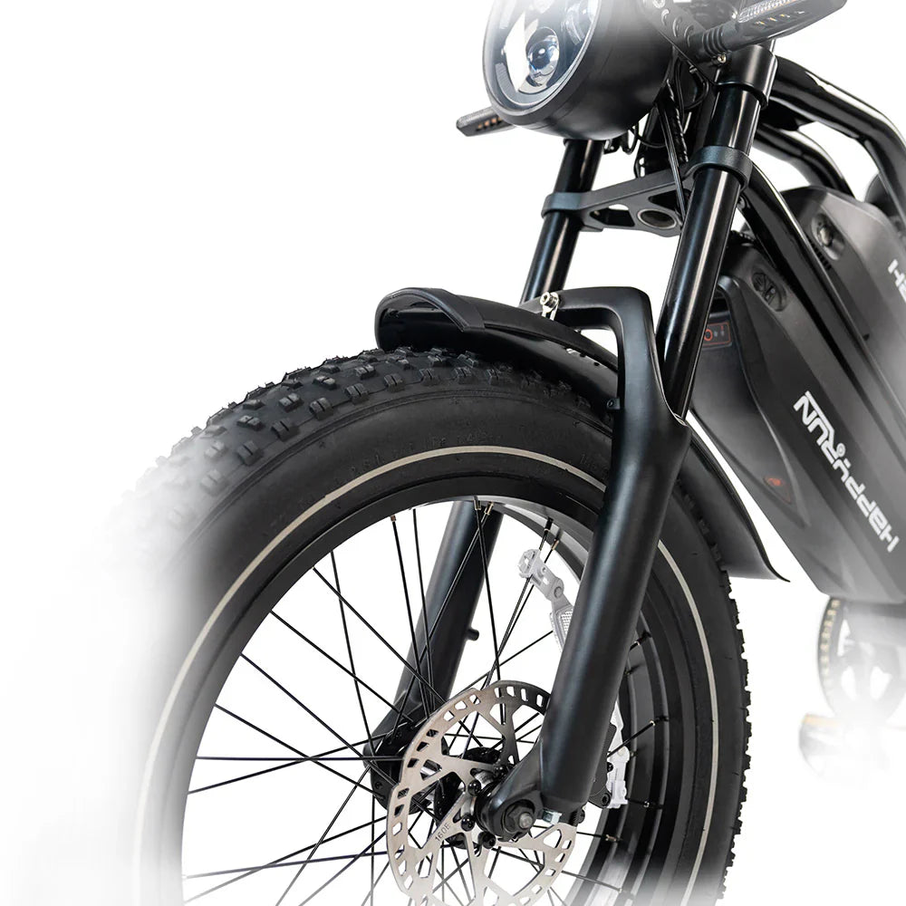 HappyRun G70 2000W Dual Battery Fast Electric Cargo Bike