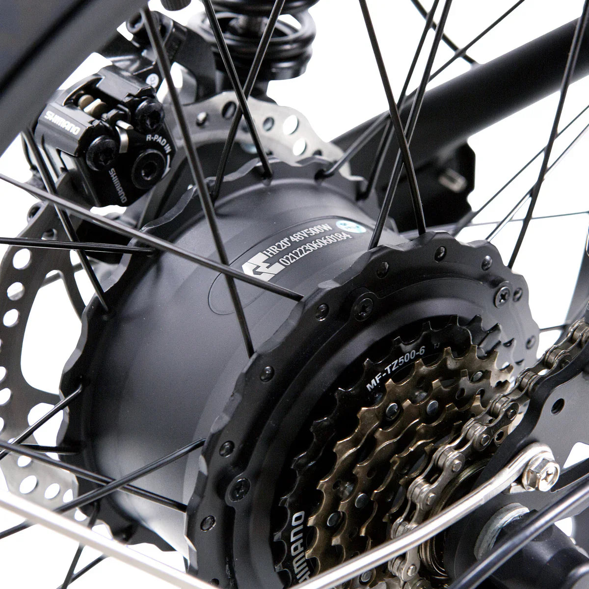 Nakto F2 Electric Bike 750W Motor - Black