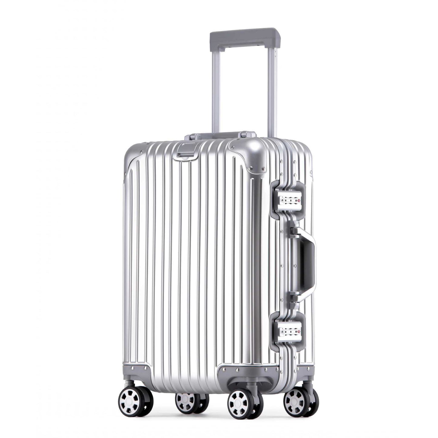Drop-Resistant All-Aluminum-Magnesium Alloy Luggage For Travel