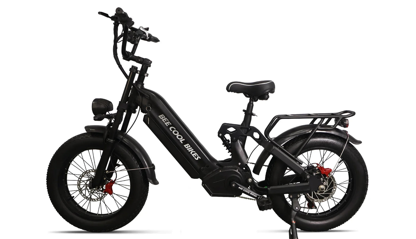 Bee Cool Jupiter X1 72V Full Suspension Mountain Ebike