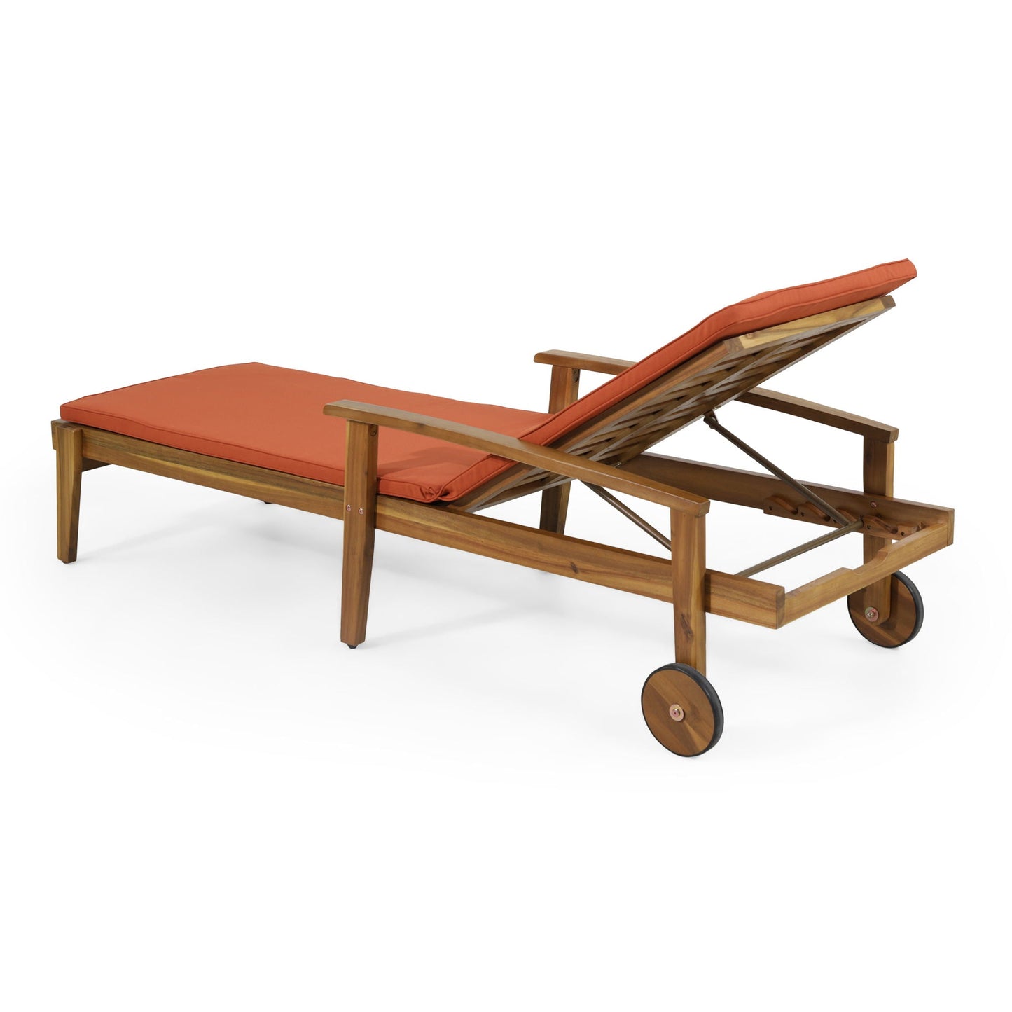 Jason Chaise Lounge Adjustable Acacia Wood Outdoor Furniture