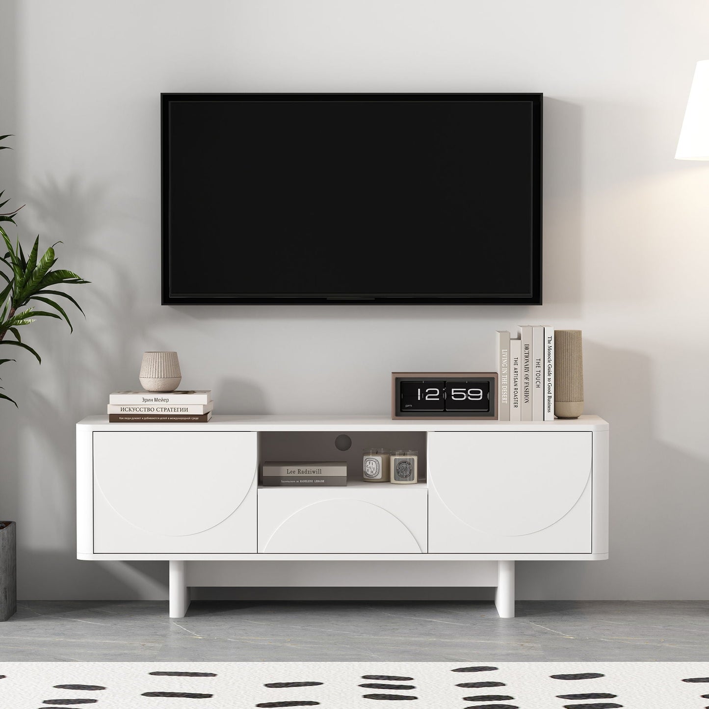 Ella - TV Stand With Adjustable Shelves