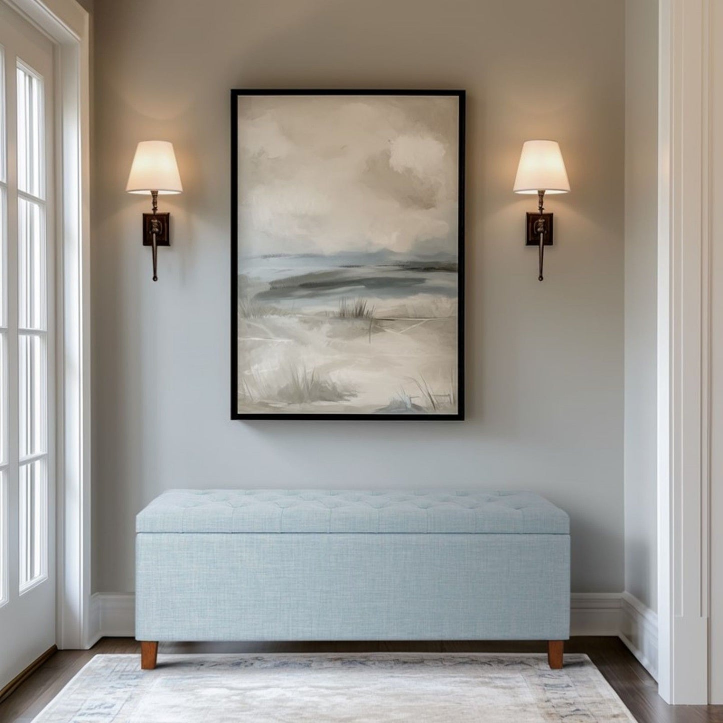 Shandra - Tufted Top Soft Close Storage Bench