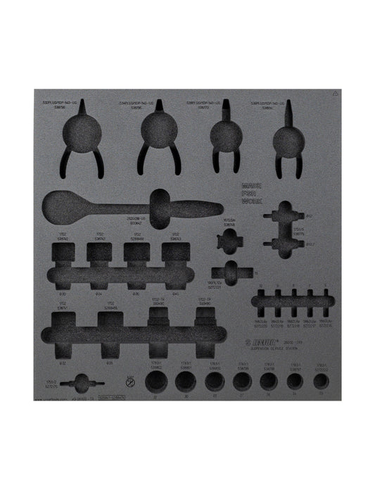 Unior Drawer Foam Insert Suspension 3 Tool