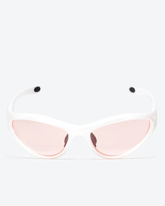 STELLA - Pastel Pink Lenses, Ivory White Frame