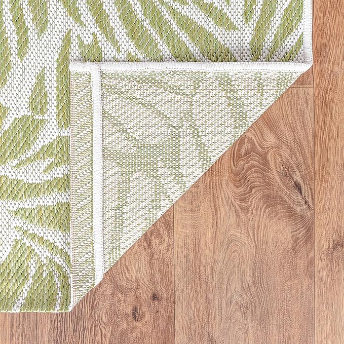 Keen Home Design Terrace Outdoor Runner Rug - 2x10 Washable Indoor/Outdoor Rug for Patio, Kitchen, Balcony, Beach, Garden, Deck and Porch, Size: 2'2"x9'11"