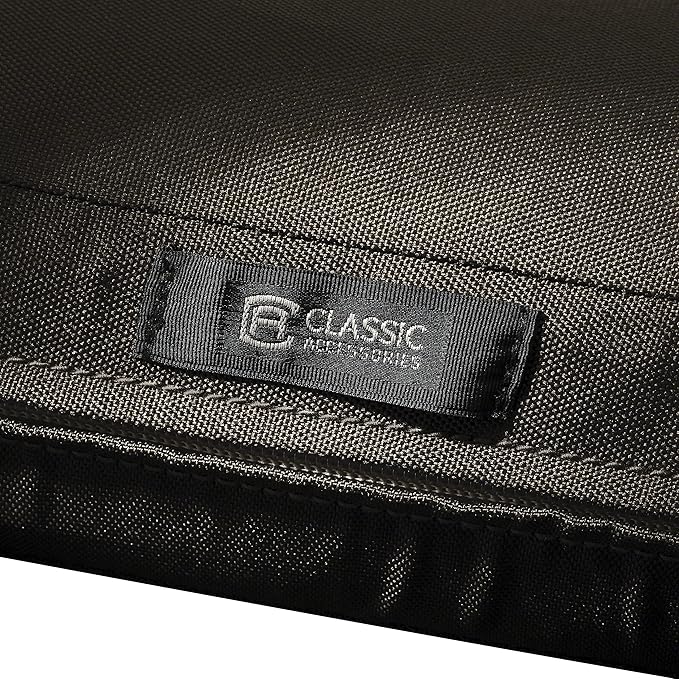 Classic Accessories Ravenna Water-Resistant 21 x 21 x 3 Inch Patio Seat Cushion, Espresso