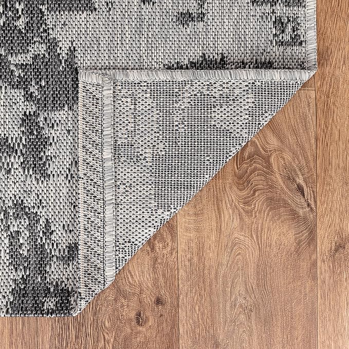 Keen Home Design Terrace Outdoor Area Rug - 12x15 Washable Indoor/Outdoor Rug for Patio, Kitchen, Balcony, Beach, Garden, Deck and Porch, Size: 12'x15'