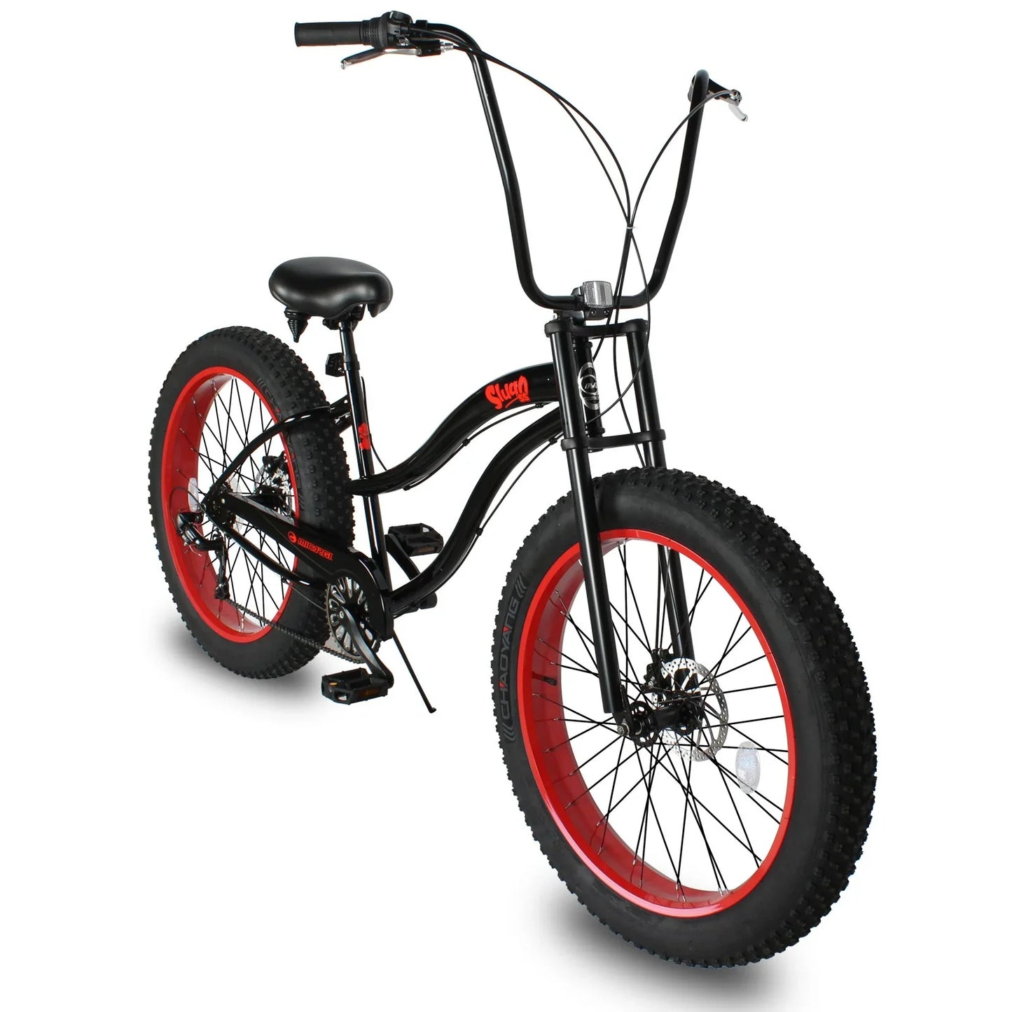 Micargi Slugo SS 26" 4.0" Fat Tire Beach Cruiser Bike