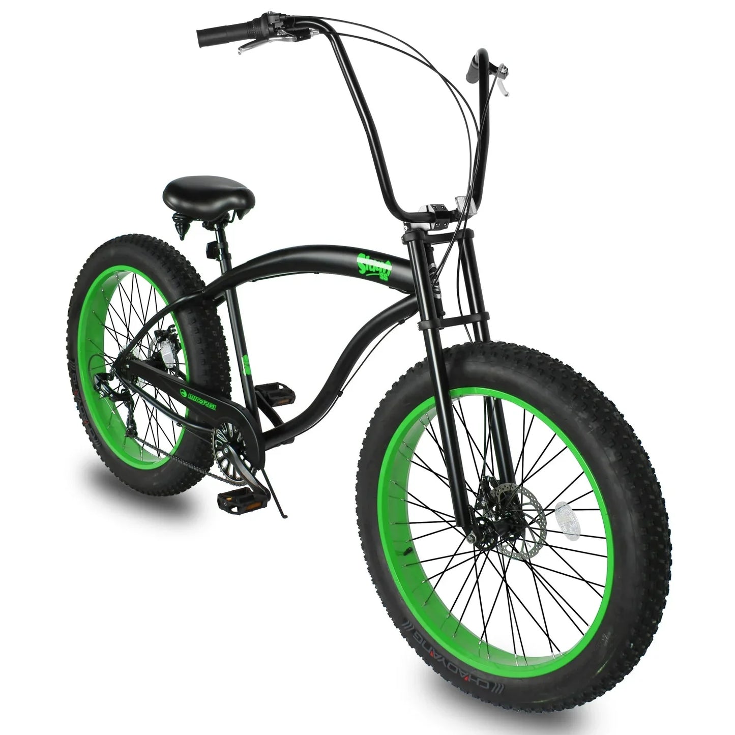 Micargi Slugo SS 26" 4.0" Fat Tire Beach Cruiser Bike