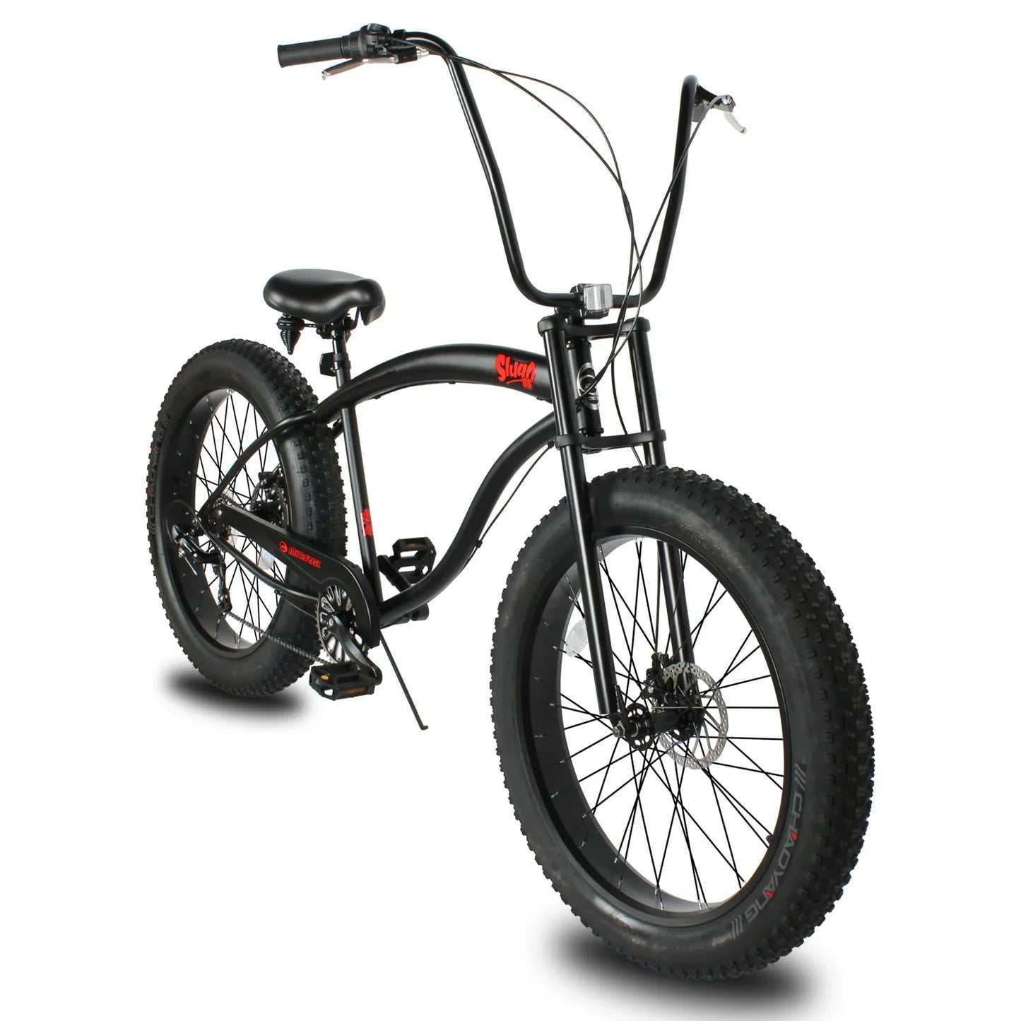 Micargi Slugo SS 26" 4.0" Fat Tire Beach Cruiser Bike
