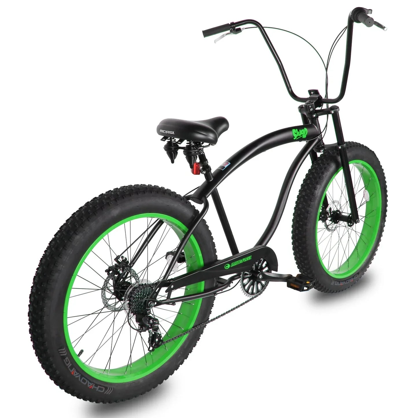 Micargi Slugo SS 26" 4.0" Fat Tire Beach Cruiser Bike