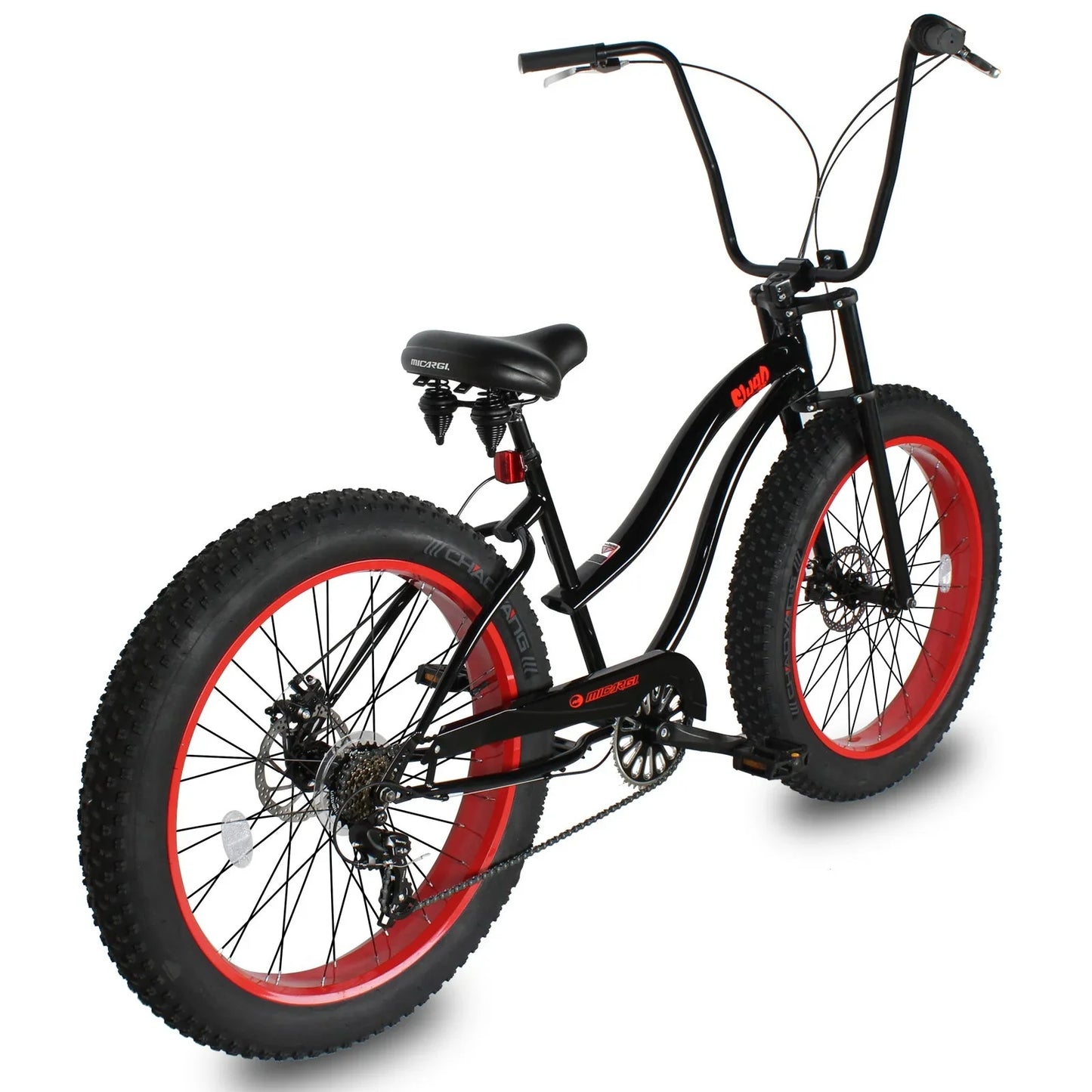Micargi Slugo SS 26" 4.0" Fat Tire Beach Cruiser Bike